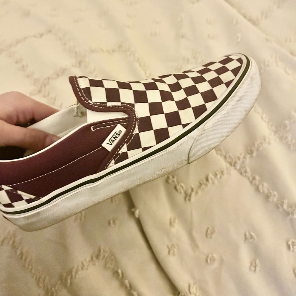 Vans Checkerboard Slip-On Sneakers